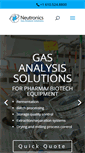 Mobile Screenshot of analyzegas.com